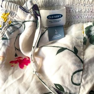 White floral summer dress with thin straps